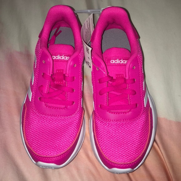 pink adidas running